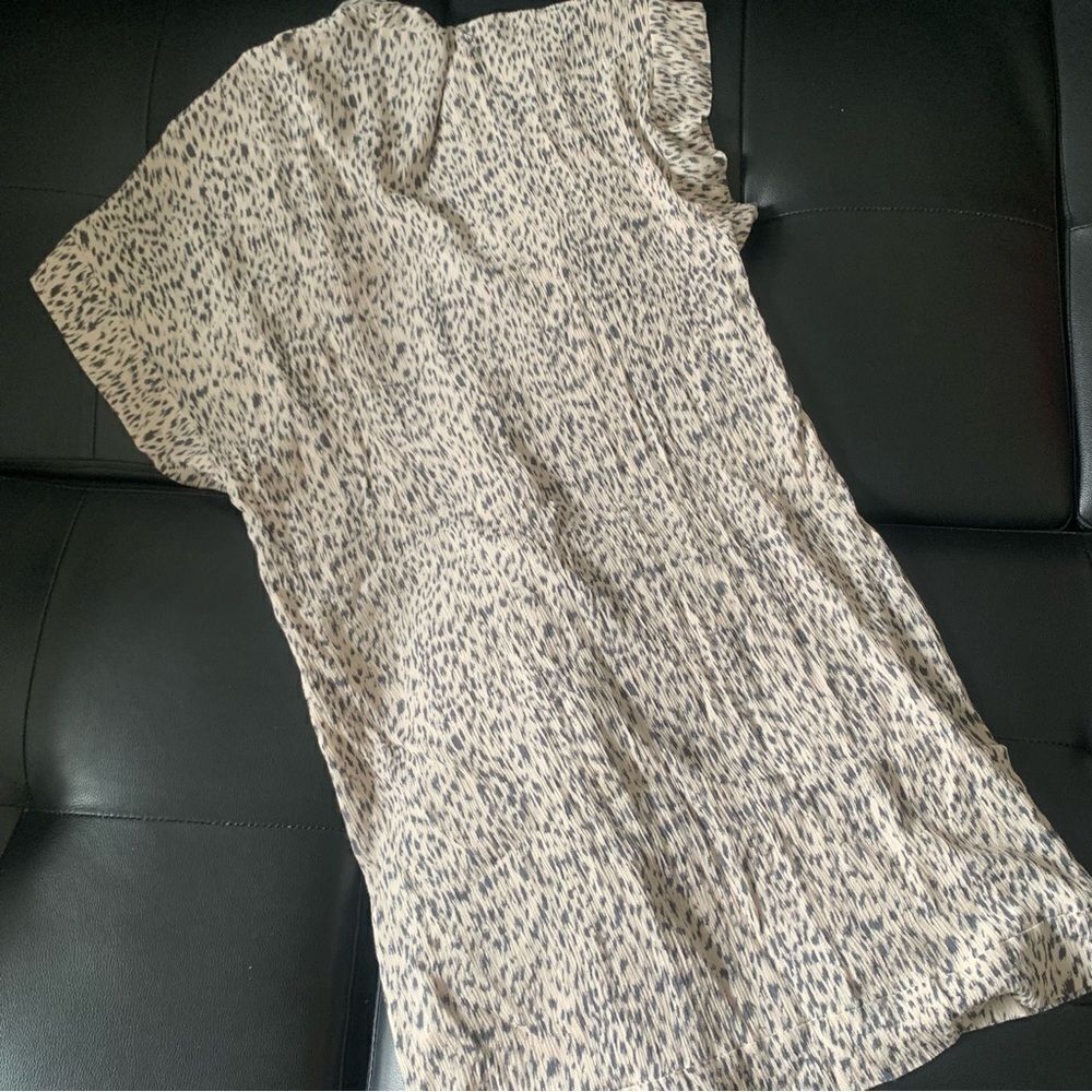 VICI MINI DRESS ANIMAL PRINT CREAM GRAY - Picture 8 of 15